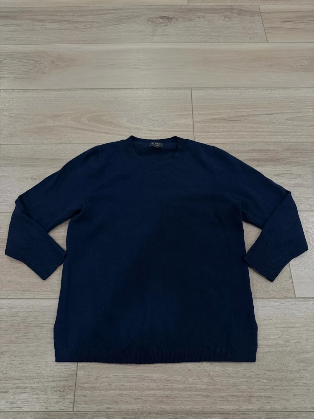 J. Crew | Everyday cashmere crewneck sweater navy size M